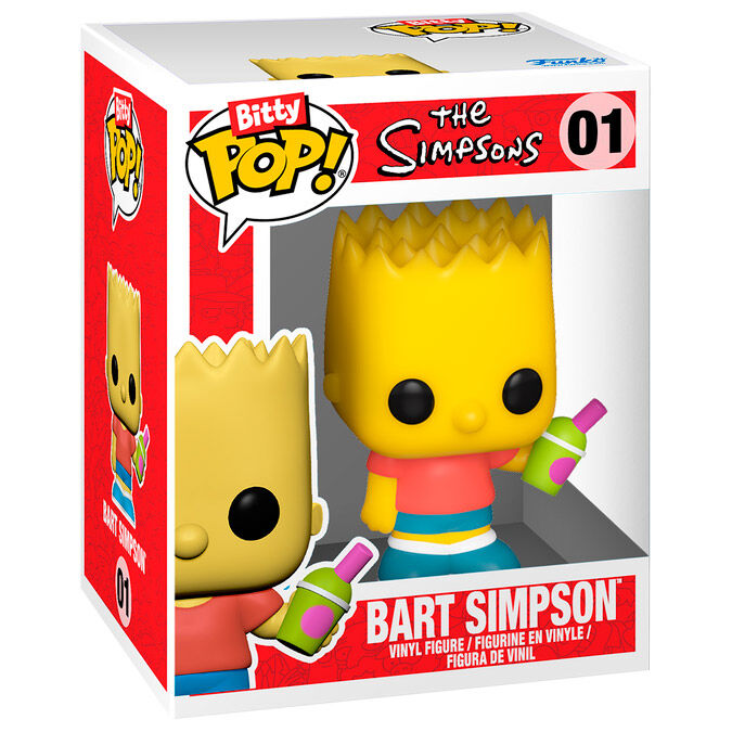 Bitty POP figure Town Simpsons Bart Simpsons and Kwik-E-Mart 3