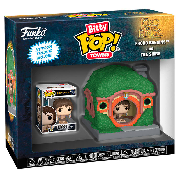 Bitty POP figure Town The Lord of the Rings Frodo Baggins and the Shire 1