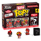 Blister 4 figures Bitty POP Marvel Deadpool Dinopool - Thumbnail 1