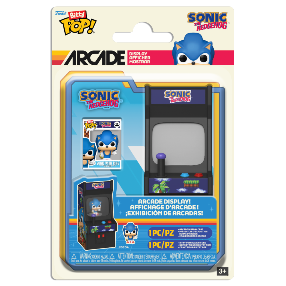 Bitty POP figure Arcade Sonic the Hedgehog Sonic 1