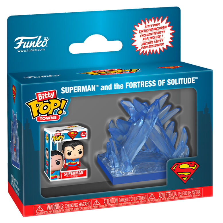 Bitty POP figure Town DC Comics Superman Fortress of Solitude 2