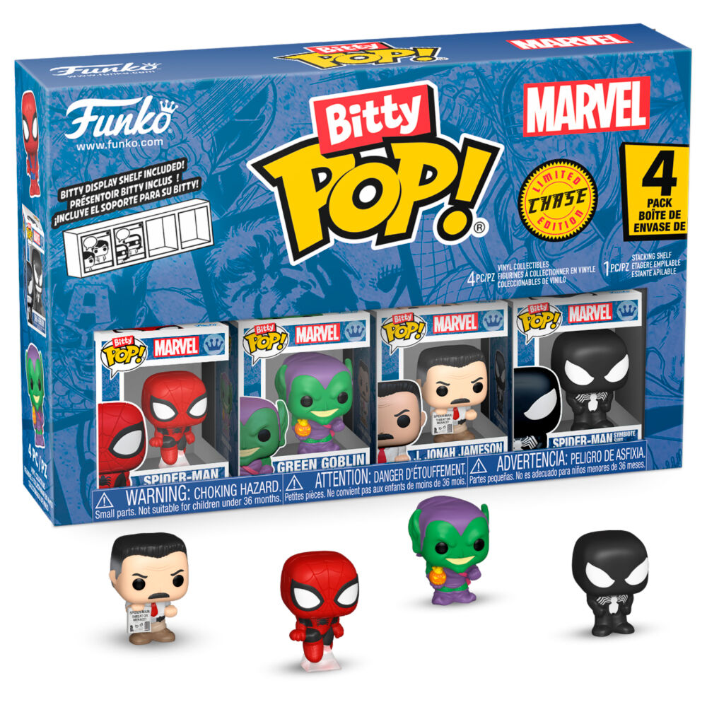 Blister 4 figures Bitty POP Marvel Spider-Man 2