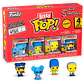 Blister 4 figures Bitty POP The Simpsons Itchy - Thumbnail 2