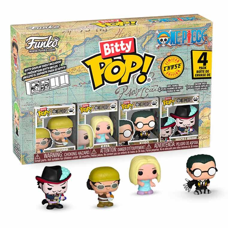 Blister 4 figures Bitty POP One Piece Usopp 2