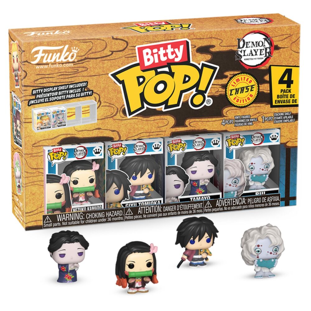 Blister 4 figures Bitty POP Demon Slayer Nezuko 1