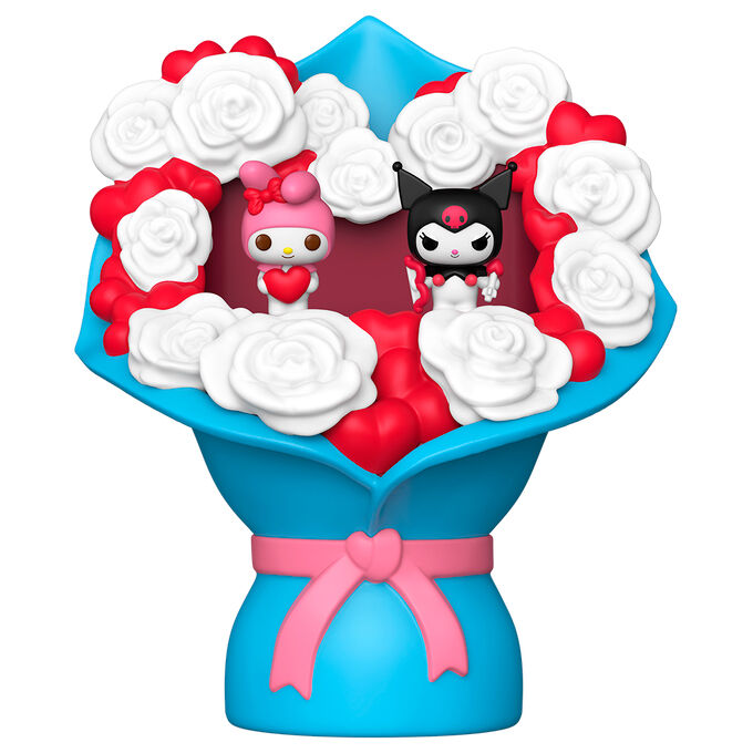 Bitty POP Bouquet figure Hello Kitty My Melody and Kuromi Valentines day 2