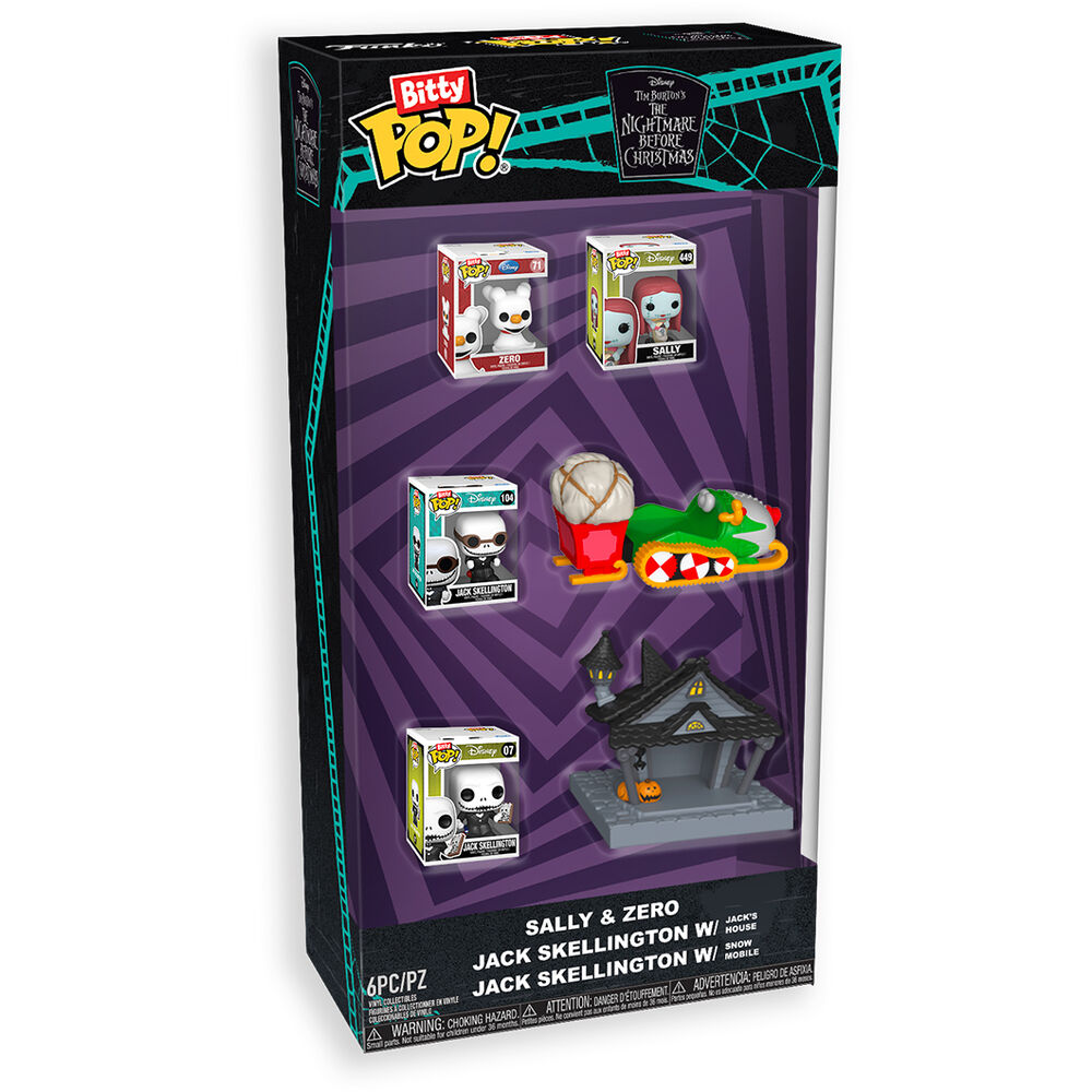 Bitty POP Starter Figure Set Disney Nightmare Before Christmas 1