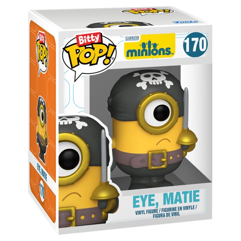 Bitty POP pack 2 figures Minions Kevin & Eye 3