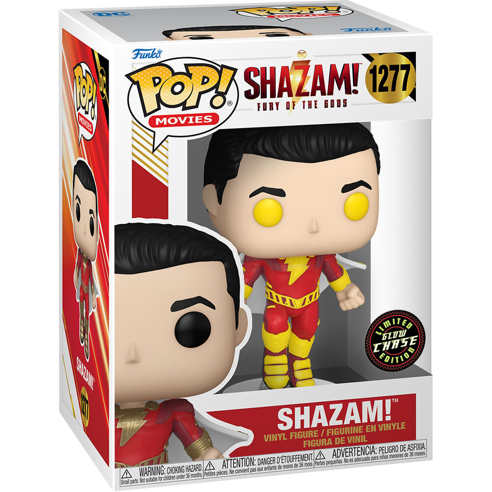 POP figure DC Comics Shazam! Fury of the Gods Shazam Chase 4