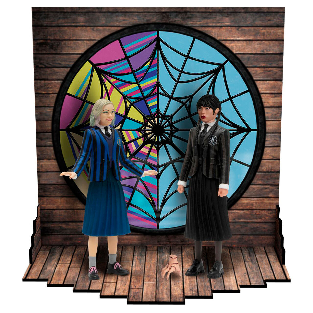 Wednesday - Wednesday & Enid set 2 figures 9,5cm 1