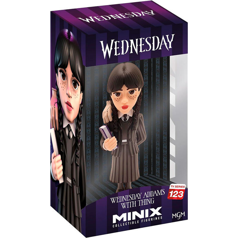 Wednesday - Wednesday and Thing Minix figure 12cm 1