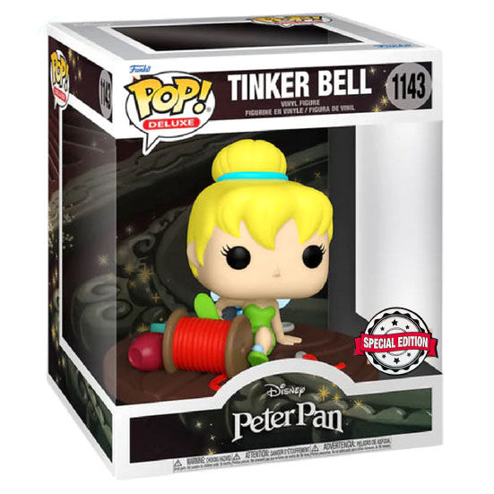 POP figure Disney Peter Pan Tinker Bell on Spool Exclusive 2