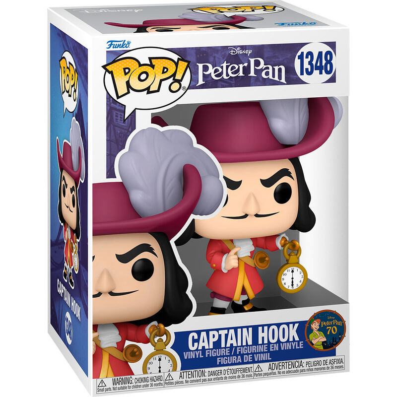 POP figure Disney Peter Pan 70th Anniversary Captain Hook 1