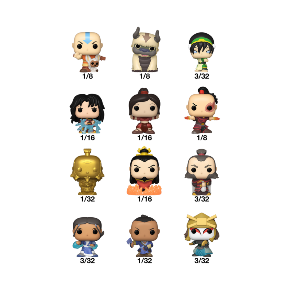 Assorted Bitty POP Mystery figure Avatar The Last Airbender 2