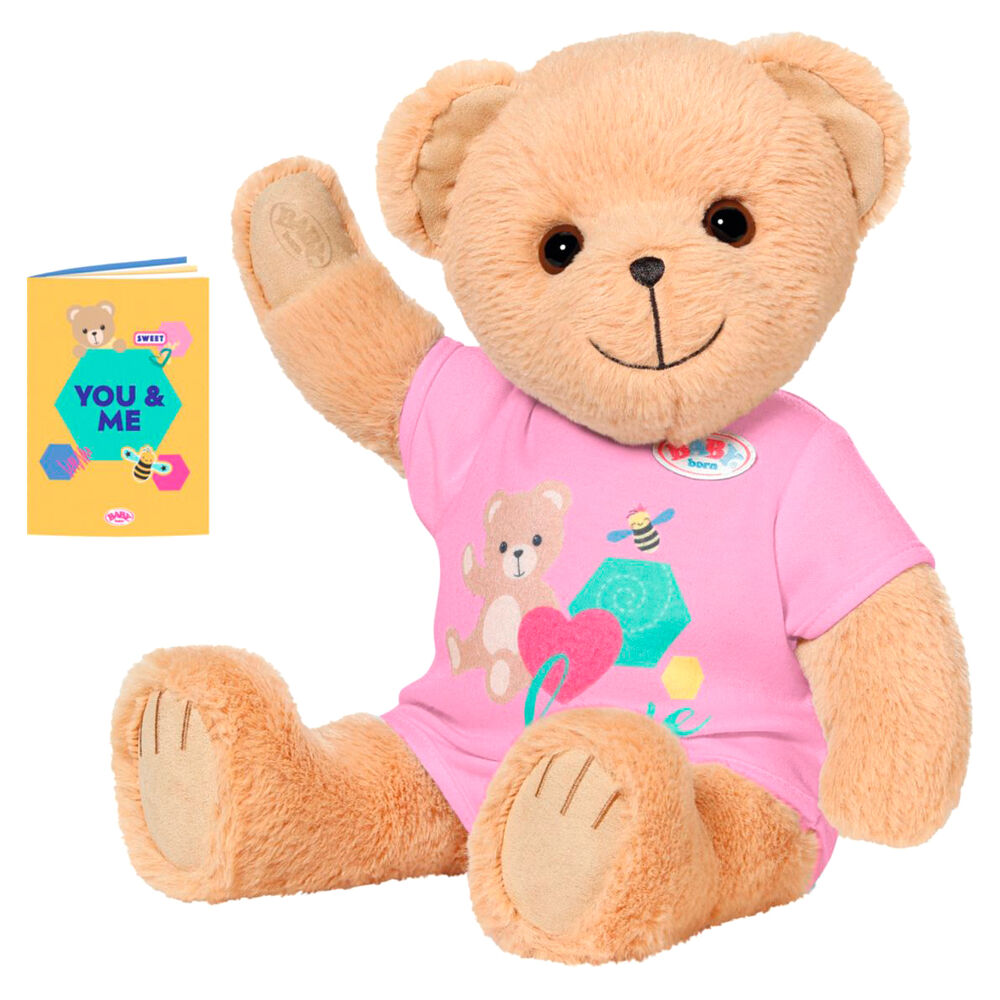 Baby Born Pink Bear plush doll 36cm 1