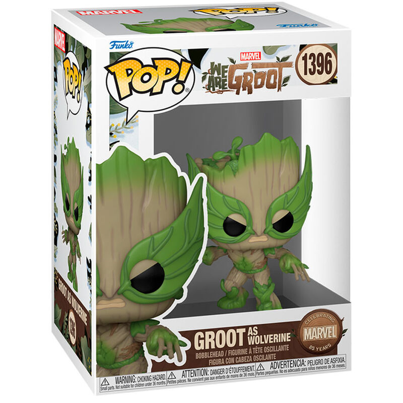 POP figure Marvel We Are Groot - Groot as Wolverine 1