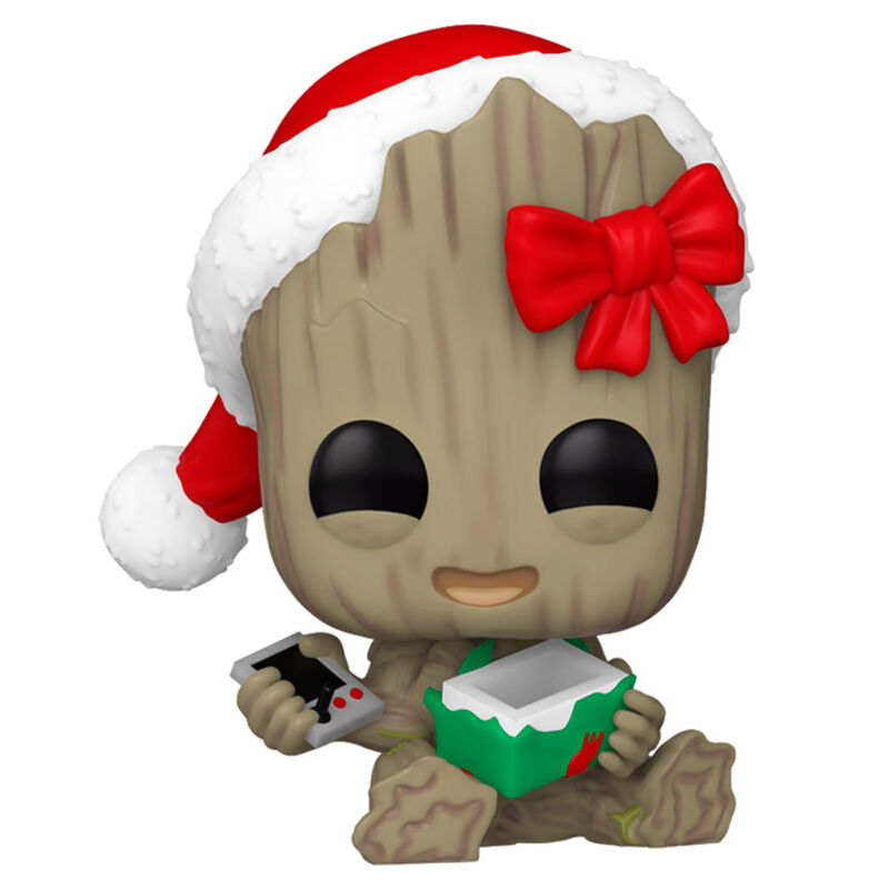 POP figure Marvel Groot with Present 2