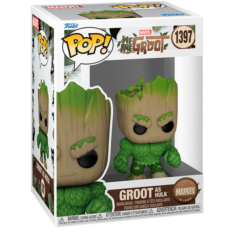 POP figure Marvel We Are Groot - Groot as Hulk 1