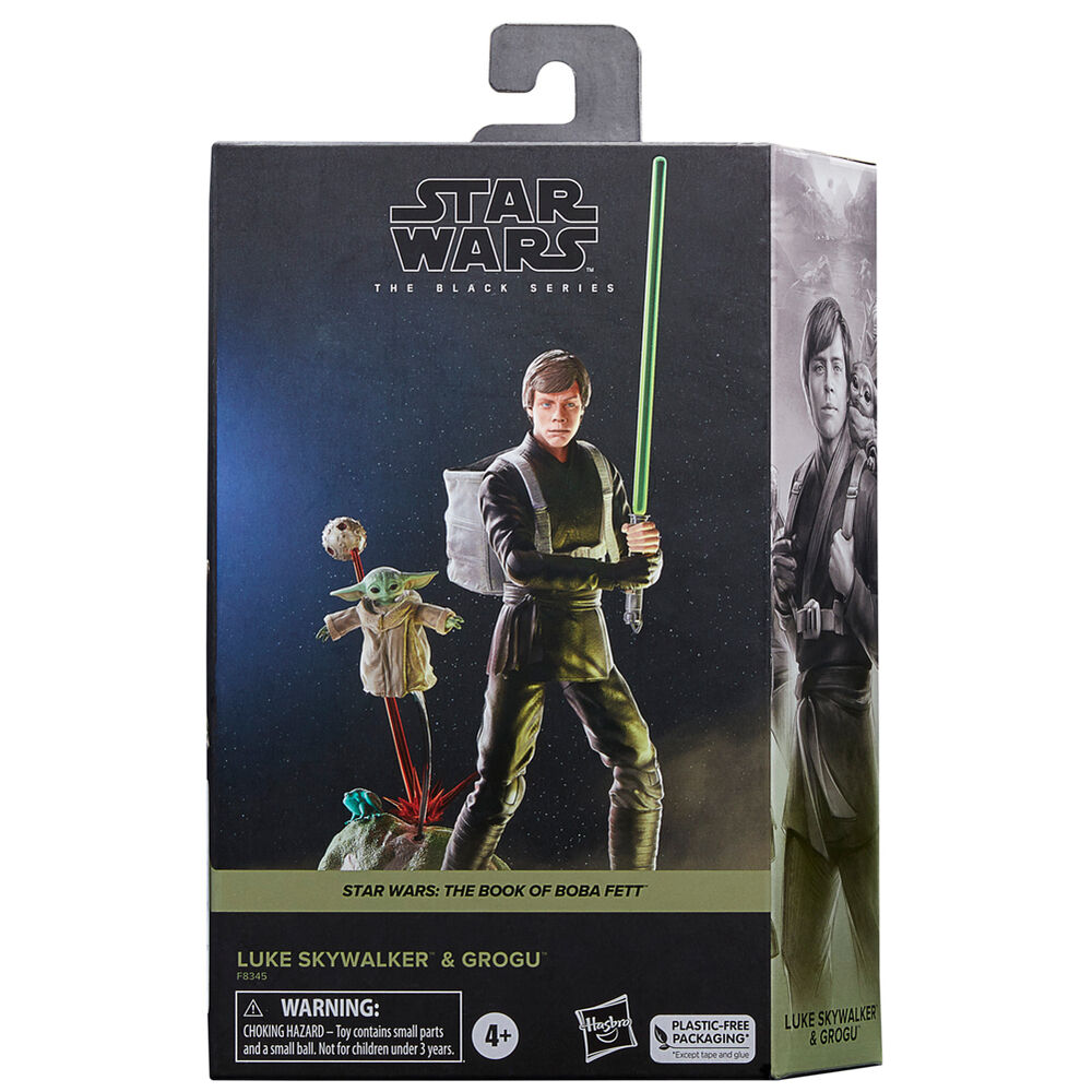 Star Wars The Book of Boba Fett Luke Skywalker & Grogu figure 15cm 3