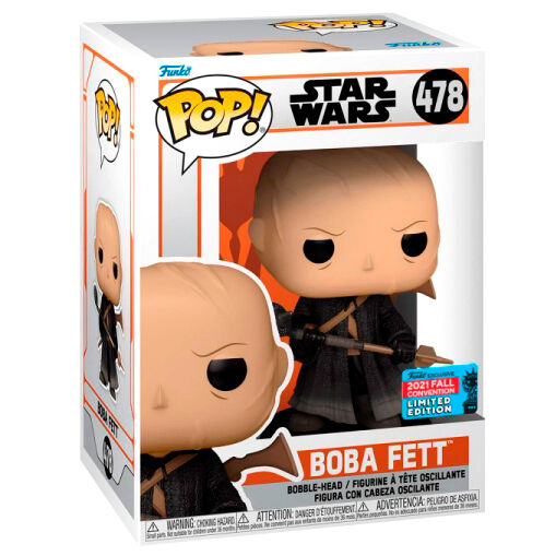 POP figure Star Wars Boba Fett No Armor Exclusive 2