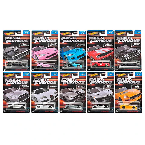 Hot Wheels Fast & Furious assorted car
