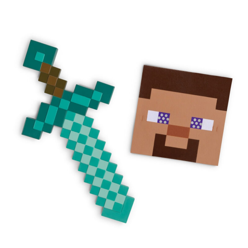 Minecraft Mask + sword 1