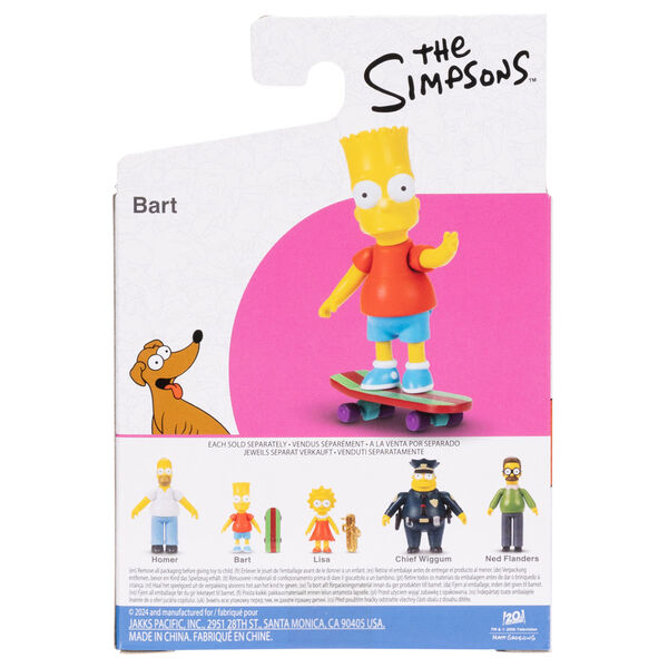 The Simpsons wave 1 assorted figure 6cm 15