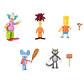 The Simpsons assorted figure 6cm - Thumbnail 1