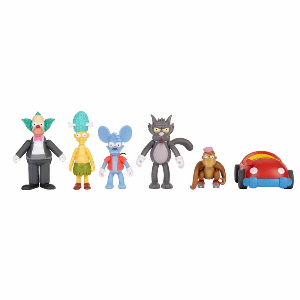 The Simpsons pack 6 figures 7cm 2