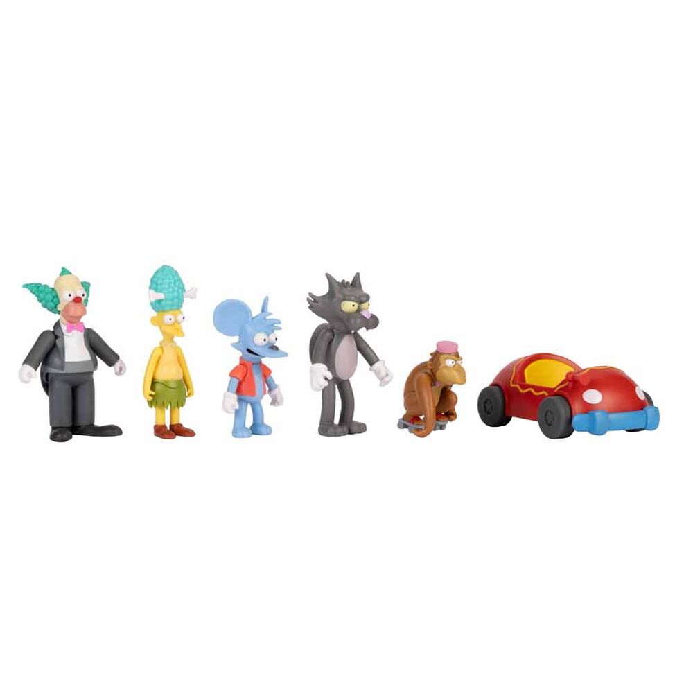 The Simpsons pack 6 figures 7cm 3