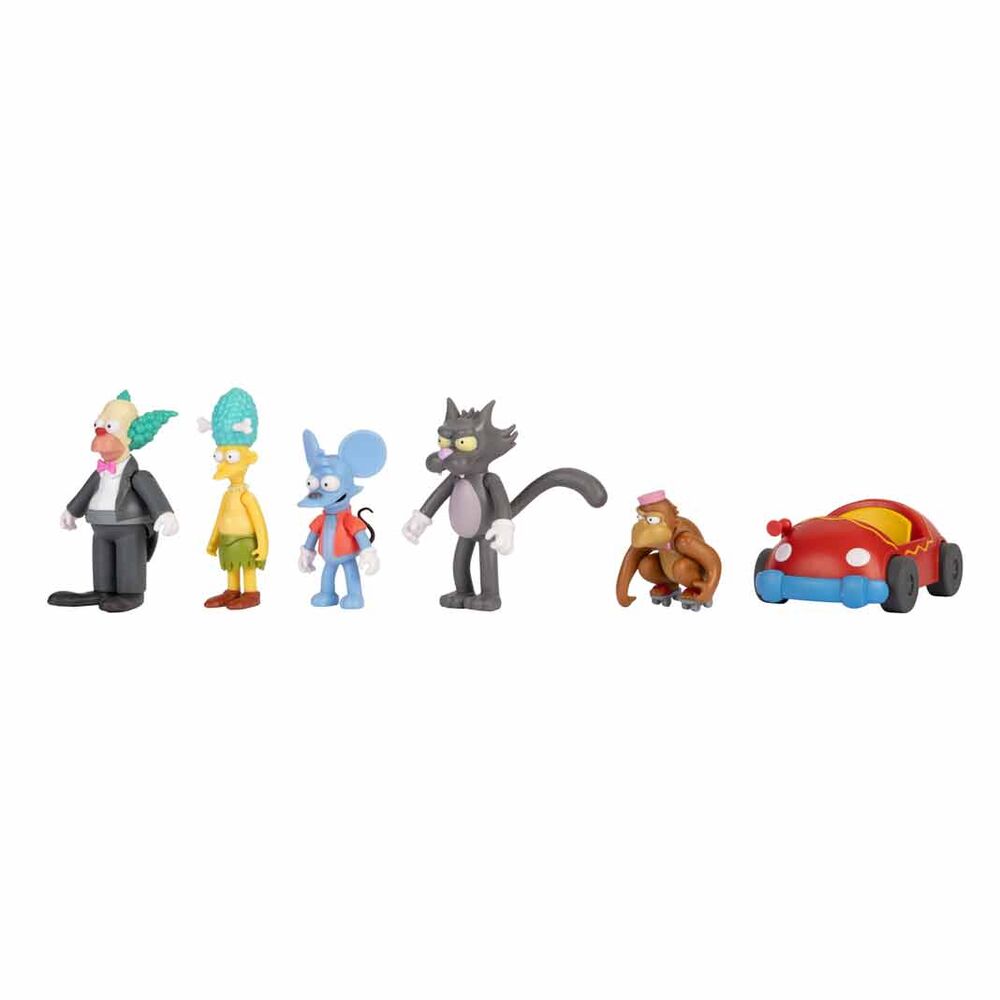 The Simpsons pack 6 figures 7cm 4