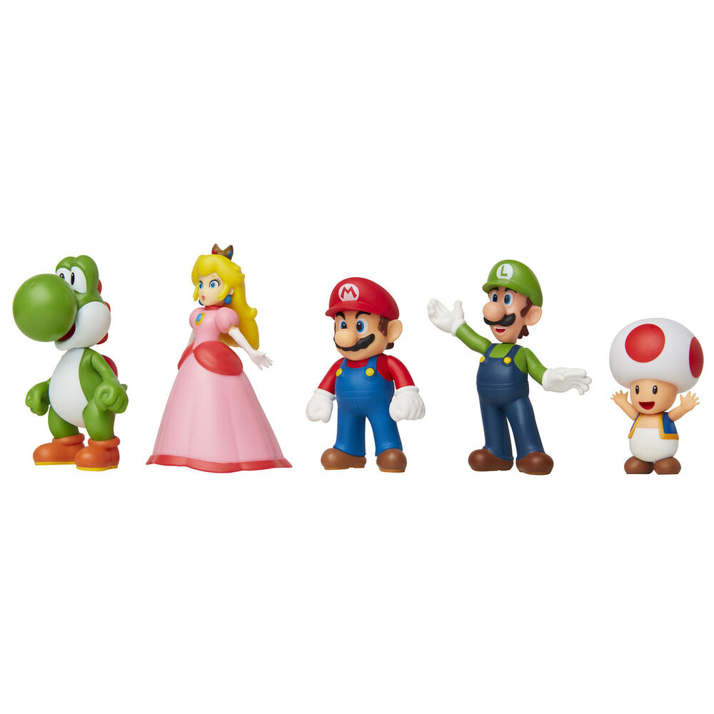 Nintendo Super Mario set 5 figures 6cm 4