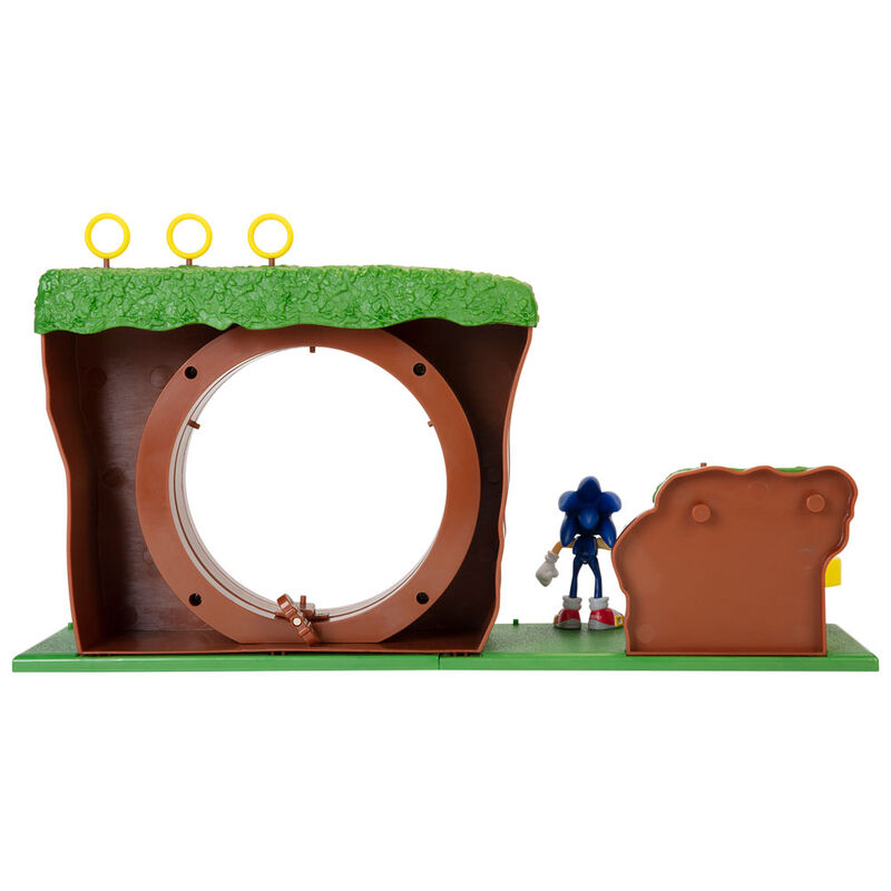 Sonic The Hedgehog Green Hill Zone Playset 3
