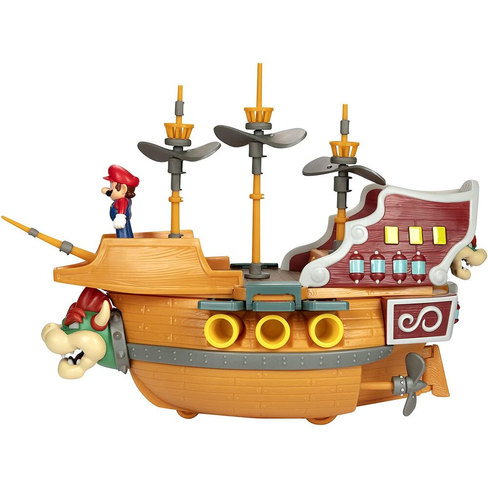 Nintendo Super Mario Deluxe Aeronave Bowser playset 3
