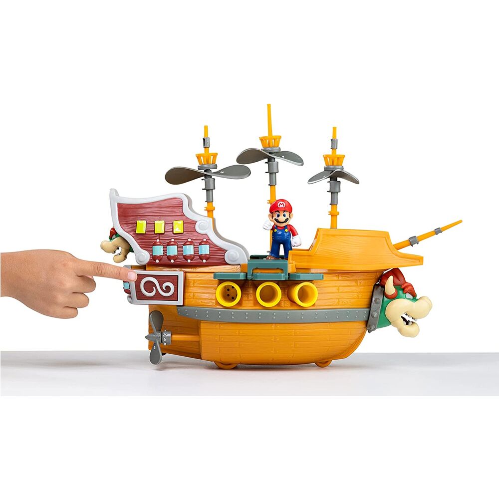 Nintendo Super Mario Deluxe Aeronave Bowser playset 5