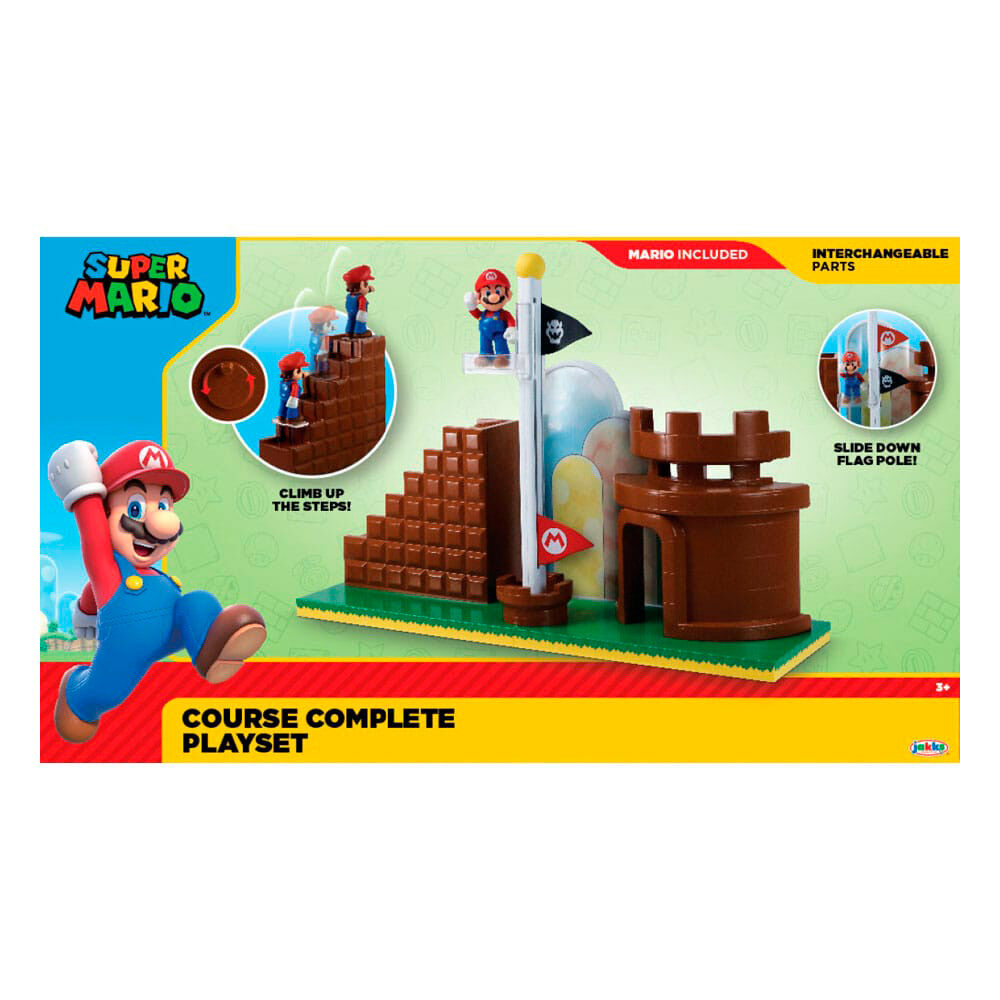 Super Mario Bro Level End playset 2