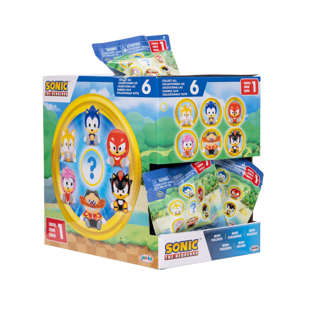 Sonic The Hedgehog Series 1 assorted surprise figure 4cm 1