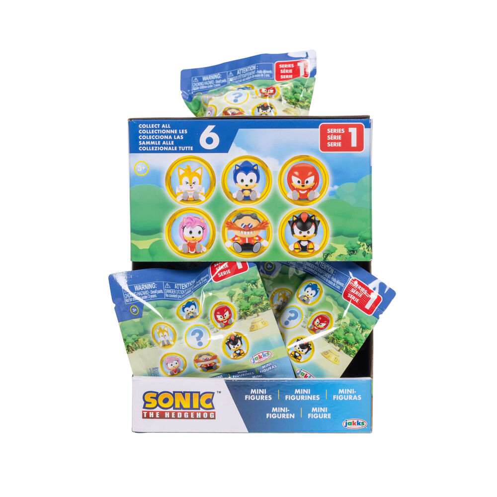 Sonic The Hedgehog Series 1 assorted surprise figure 4cm 3
