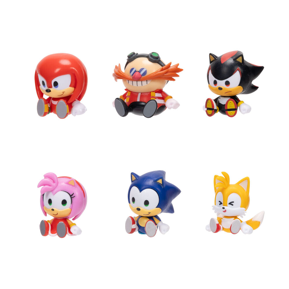Sonic The Hedgehog Series 1 assorted surprise figure 4cm 5