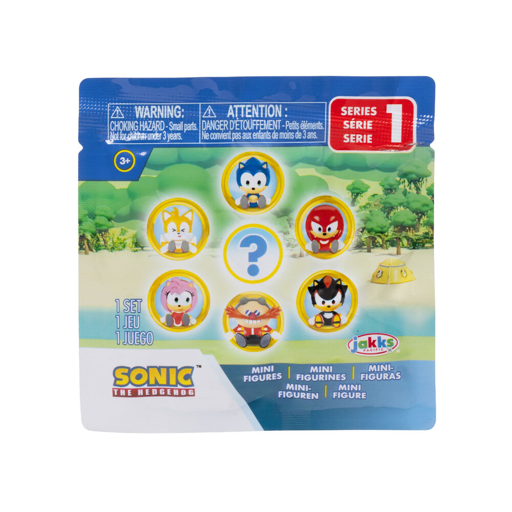 Sonic The Hedgehog Series 1 assorted surprise figure 4cm 10