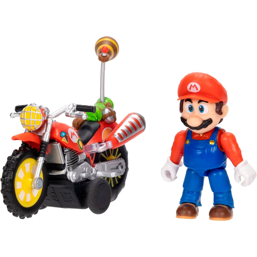 Super Mario Bros - Super Mario Galaxy Movie Figure + vehicle 5