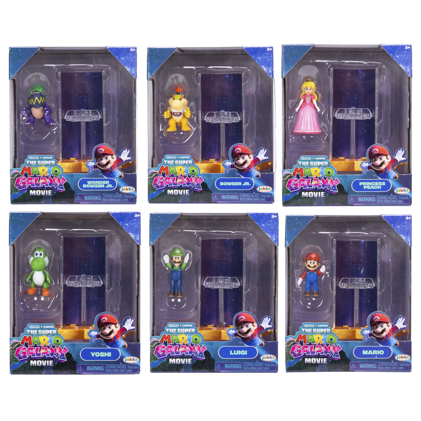 Super Mario Bros - Super Mario Galaxy Movie assorted mini figure 1