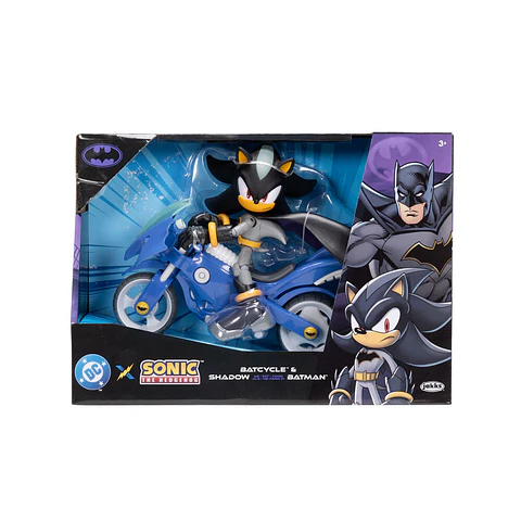 Sonic The Hedgehog Shadow with Batcycle figure 12cm