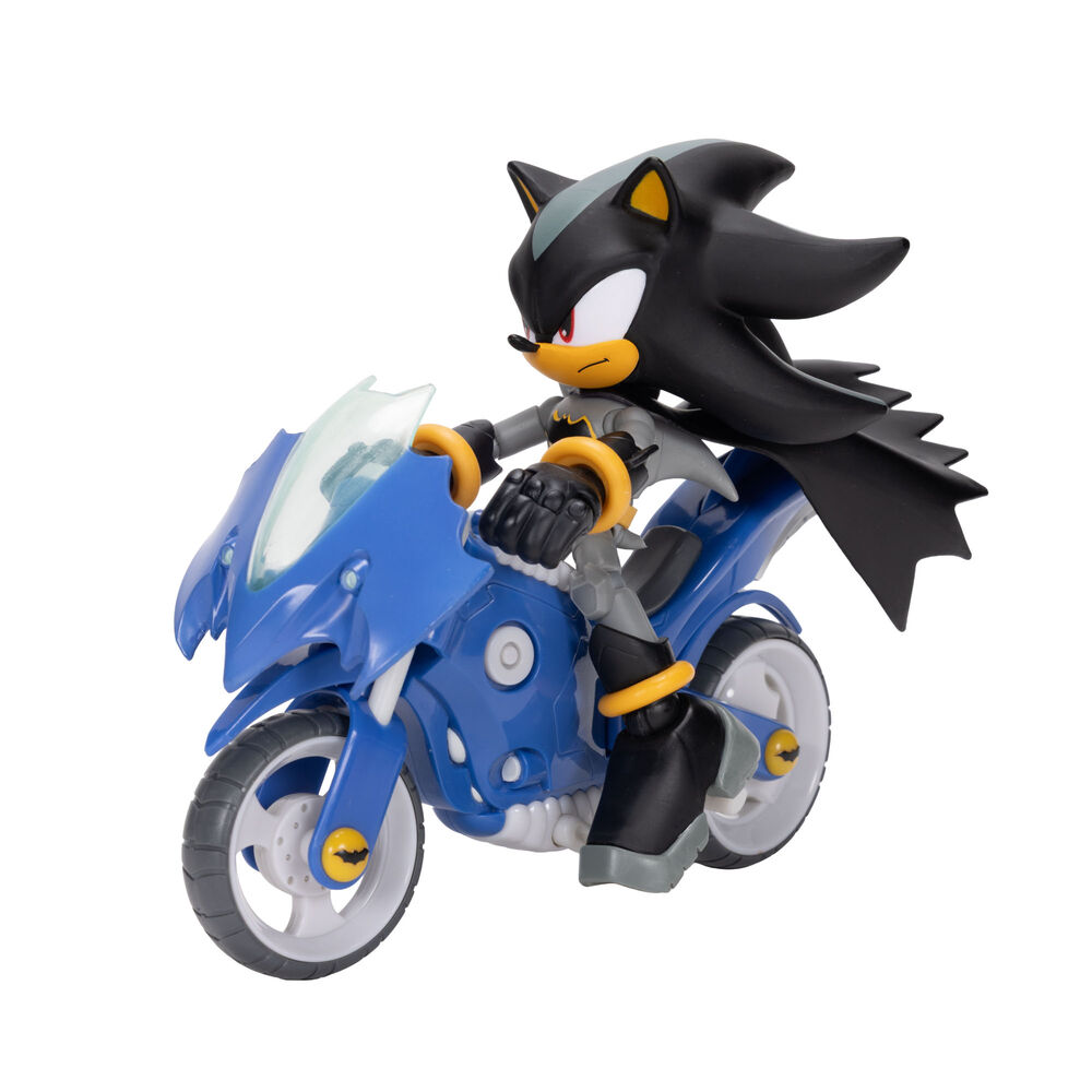 Sonic The Hedgehog Shadow with Batcycle figure 12cm 2