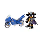 Sonic The Hedgehog Shadow with Batcycle figure 12cm - Thumbnail 3