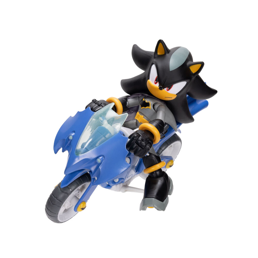 Sonic The Hedgehog Shadow with Batcycle figure 12cm 4