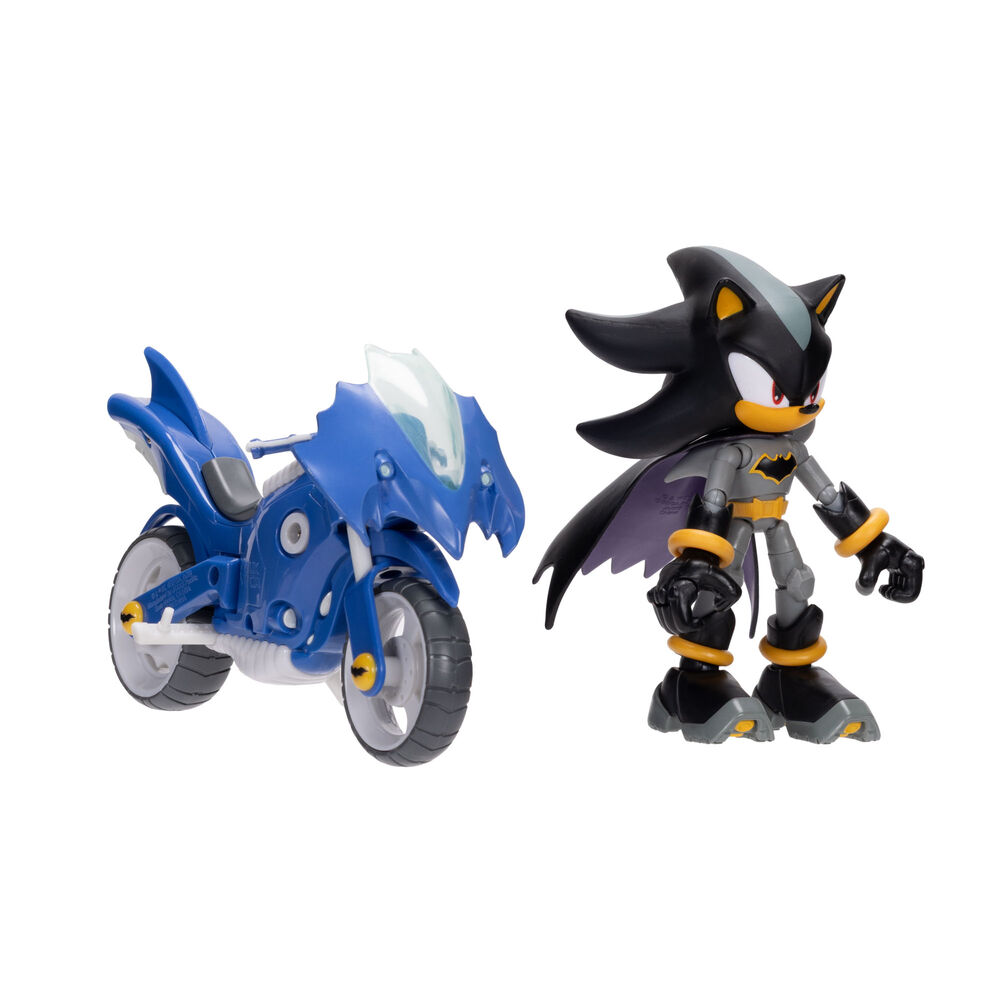 Sonic The Hedgehog Shadow with Batcycle figure 12cm 6