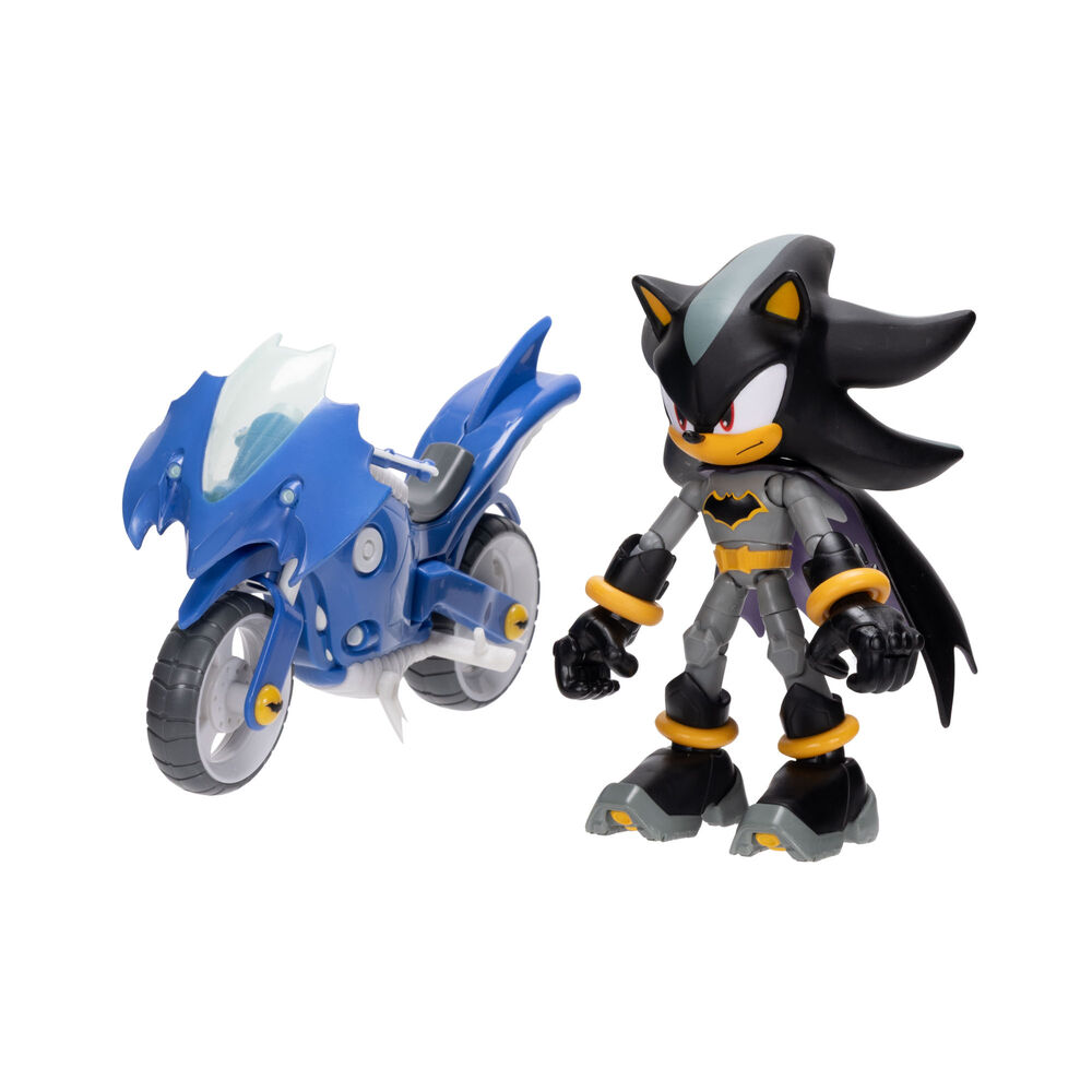 Sonic The Hedgehog Shadow with Batcycle figure 12cm 7
