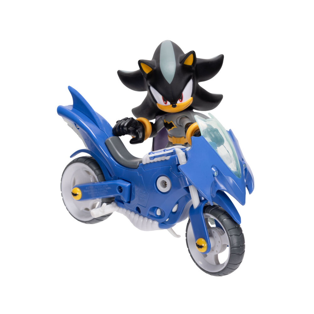 Sonic The Hedgehog Shadow with Batcycle figure 12cm 8