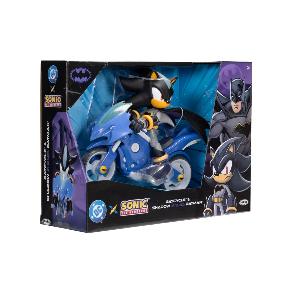 Sonic The Hedgehog Shadow with Batcycle figure 12cm 10